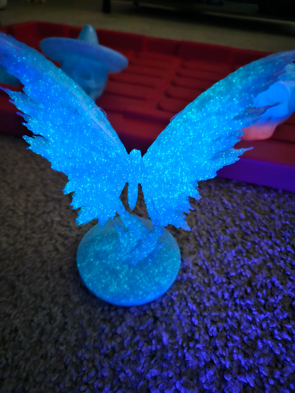 Butterfly statue