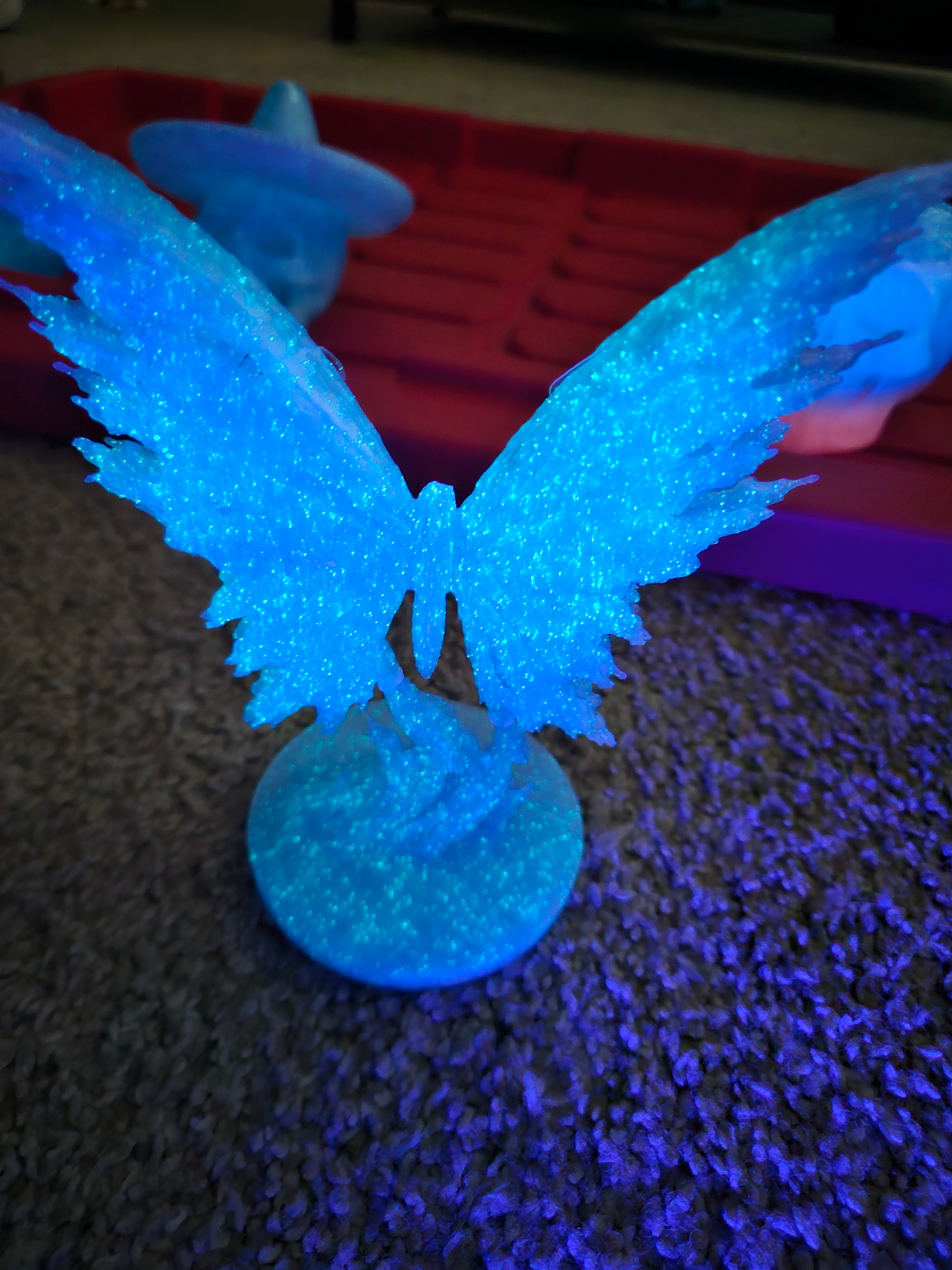 Butterfly statue